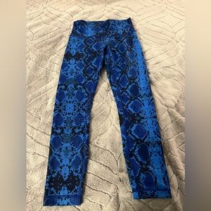 Lululemon Snake Skin Tights